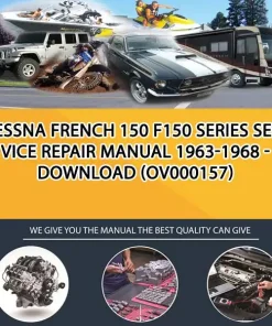 Cessna French 150 F150 Series Service Repair Manual 1963-1968 - Download (OV000157)