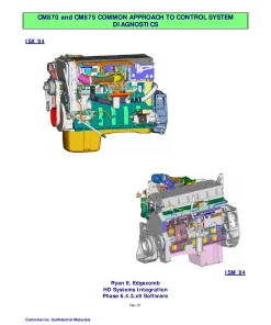CM870 and CM875 Common Approach To Control System Diagnostics rev 07