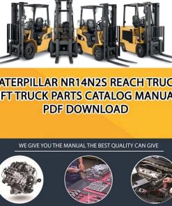Caterpillar NR14N2S Reach Truck Lift Truck Parts Catalog Manual PDF Download
