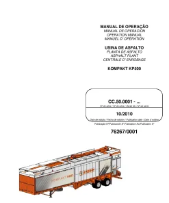 Ciber Kompakt KP500 Operation Maintenance Manual PDF download