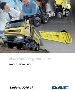 DAF- Bodybuilders Guidelines LF, CF, XF105