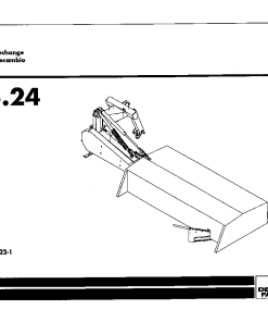 Deutz-Fahr SM5.24 Mower 2001-2002 SN 14222-1 Parts Manual Catalog Pdf Download