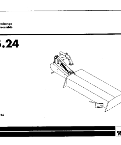 Deutz-Fahr SM5.24 Mower SN 14216 Parts Manual Catalog Pdf Download