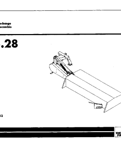 Deutz-Fahr SM5.28 Mower 1998 SN 14212 Parts Manual Catalog Pdf Download
