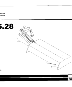 Deutz-Fahr SM5.28 Mower 2003 SN 14232 Parts Manual Catalog Pdf Download