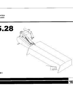 Deutz-Fahr SM5.28 Mower 2005 SN 14238-1 Parts Manual Catalog Pdf Download