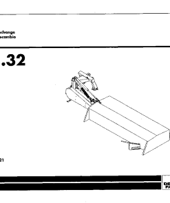 Deutz-Fahr SM5.32 Mower 1999 SN 14221 Parts Manual Catalog Pdf Download