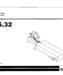 Deutz-Fahr SM5.32 Mower 2007-2009 SN 14240-02 Parts Manual Catalog Pdf Download