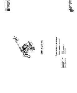 Deutz-Fahr SMA 5.24 RC Mower 2008 Parts Manual Catalog Pdf Download