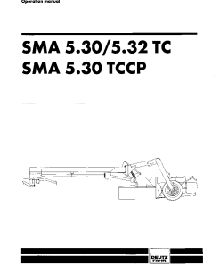 Deutz-Fahr SMA 5.30 5.32 TC SMA 5.30 TCCP Mower 1998-2000 Parts Manual Catalog Pdf Download