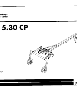 Deutz-Fahr SMA 5.30 CP Mower 1998-2002 70009388 Parts Manual Catalog Pdf Download