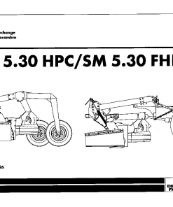 Deutz-Fahr SMA 5.30 HPC SM 5.30 FHPC Mower 2000 Parts Manual Catalog Pdf Download