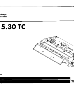 Deutz-Fahr SMA 5.30 TC Mower 2003 Parts Manual Catalog Pdf Download