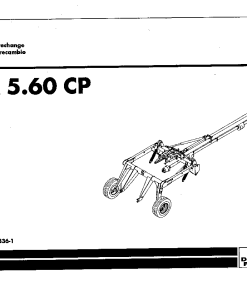 Deutz-Fahr SMA 5.60 CP Mower Parts Manual Catalog Pdf Download