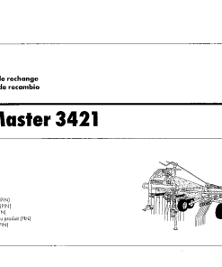 Deutz-Fahr SwatMaster 3421 Rakes 1998 Parts Manual Catalog Pdf Download