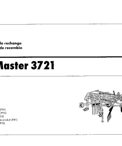 Deutz-Fahr SwatMaster 3721 Rakes 1999 Parts Manual Catalog Pdf Download