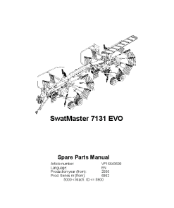 Deutz-Fahr SwatMaster 7131 EVO Rakes 2006 Parts Manual Catalog Pdf Download