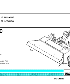 Deutz-Fahr TC 3.30 Conditioner Rear mounted 2001 Parts Manual Catalog Pdf Download