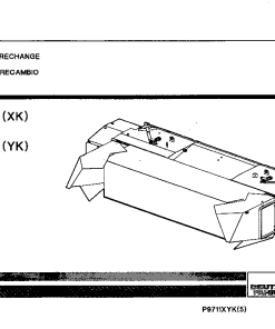 Deutz-Fahr TC 4.26 (XK) 4.30 (YK) Conditioners Rear mounted 1998 Parts Manual Catalog Pdf Download