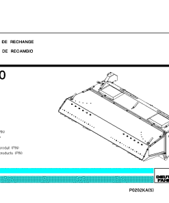 Deutz-Fahr TC 5.30 Conditioners Rear mounted 2002- 02KA01 Parts Manual Catalog Pdf Download