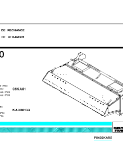 Deutz-Fahr TC 5.30 Conditioners Rear mounted 2004_06KA01 Parts Manual Catalog Pdf Download