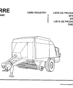 Deutz-Fahr VARIO 12080 Balers Square Big 1996 Parts Manual Catalog Pdf Download