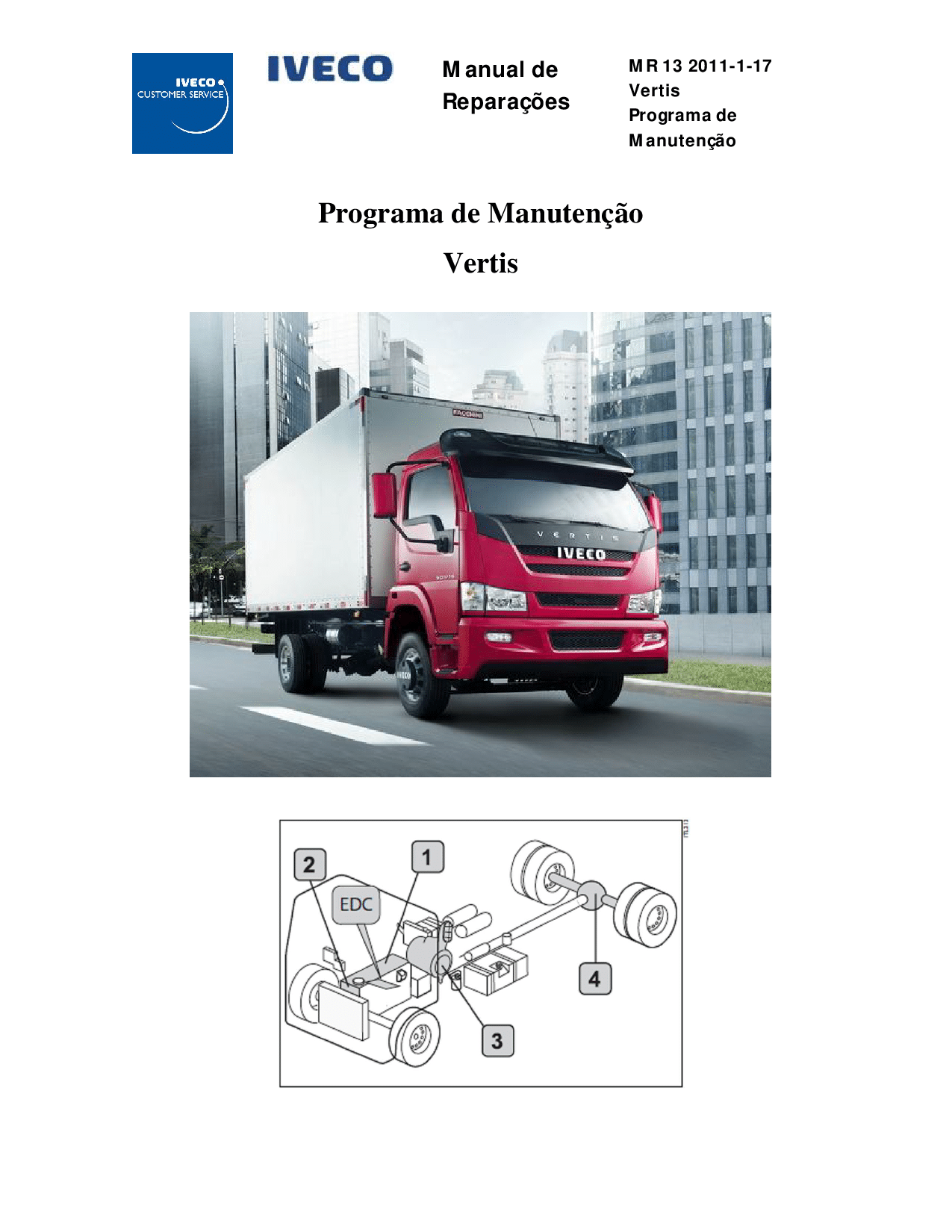 IVECO MR 13 Vertis Programa de Manutencao Portuguese Manual de Reparacoes PDF Download