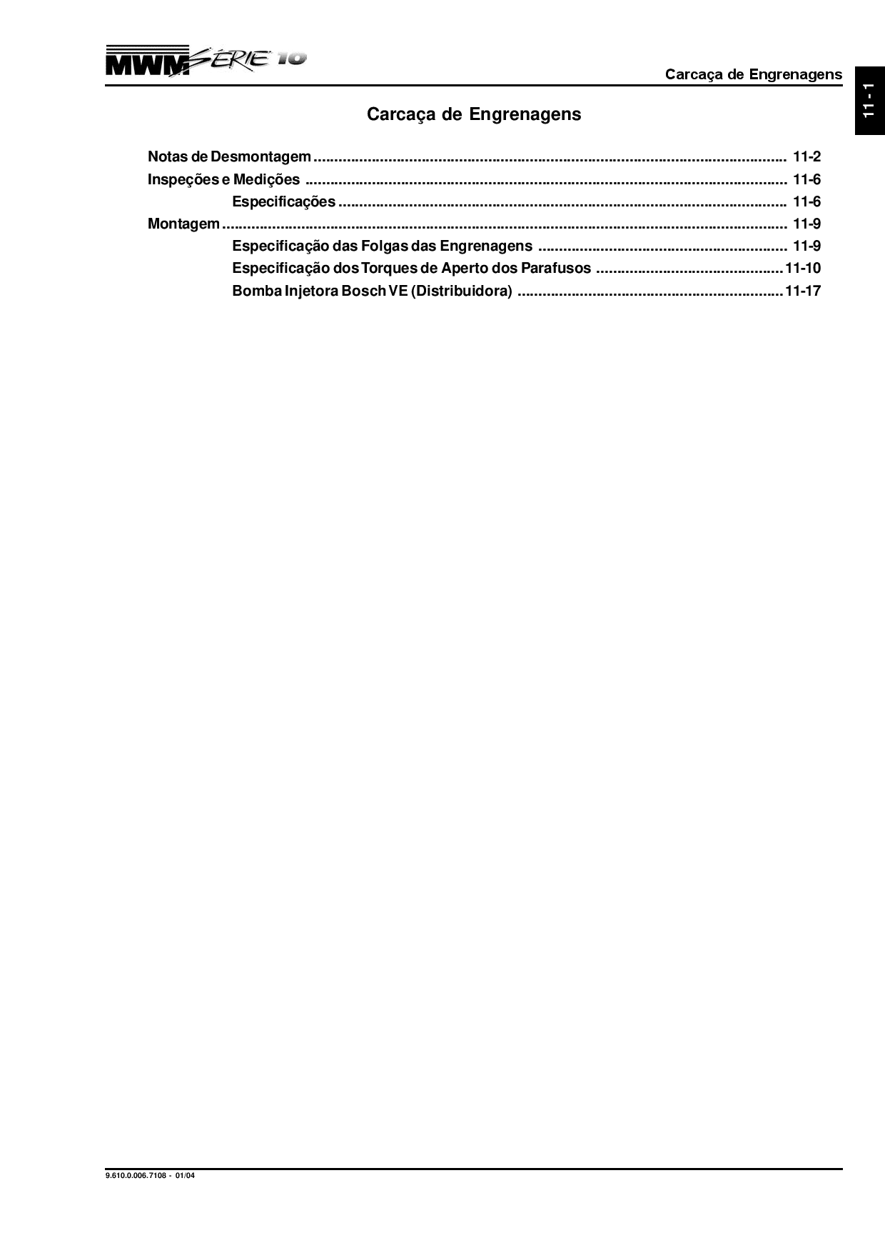 IVECO MR 2 EuroCargo Motor MWM Serie Carcaca de Engrenagens Portuguese Manual de Reparacoes PDF Download