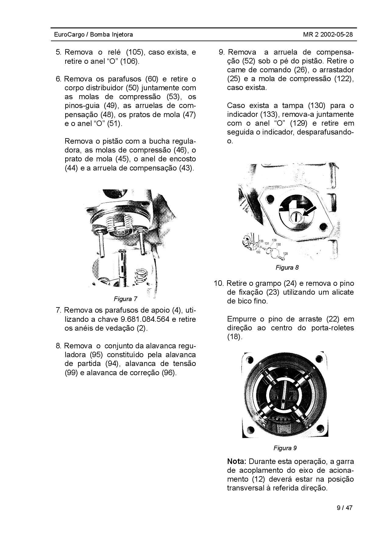 IVECO MR 2 EuroCargo VEF0 4604 Bomba Injetora Distribuidora Portuguese Manual de Reparacoes PDF Download