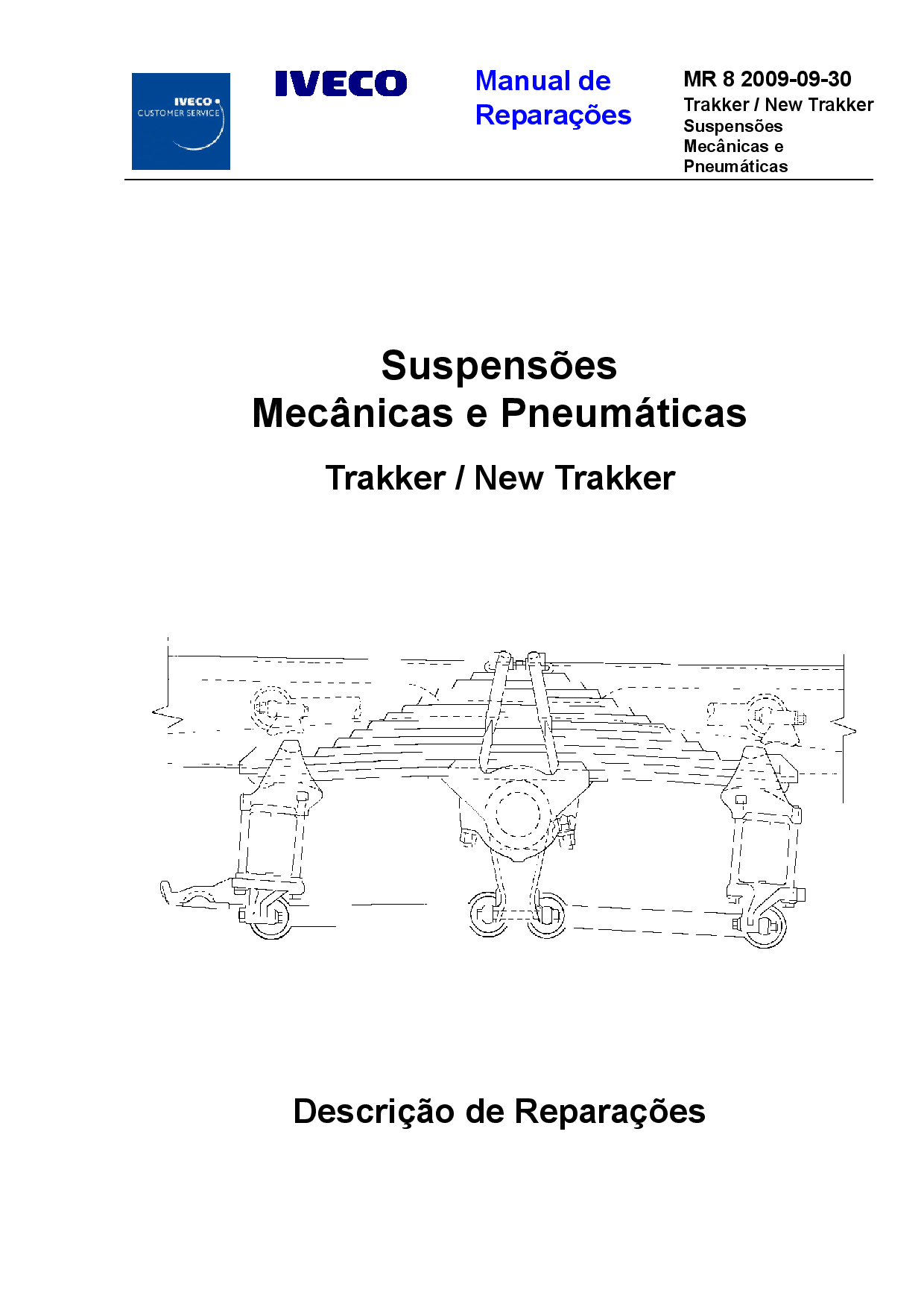 Iveco MR 8 New Trakker Suspensoes Portuguese Manual de Reparacoes PDF Download