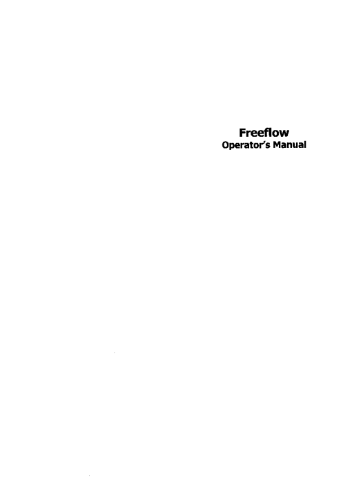 Simba Freeflow Packers-Rollers-Trailed Operation Maintenance Manual PDF download