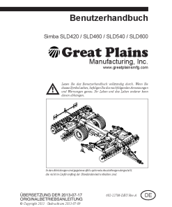Simba SLD 420 460 540 600 Operation Maintenance Manual PDF download