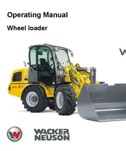 Wacker Neuson WL57T Operation Maintenance Manual PDF download