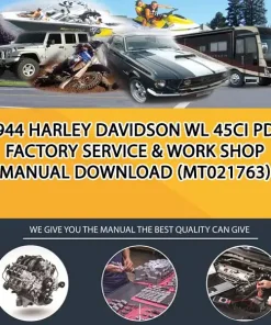 1944 Harley Davidson Wl 45Ci Pdf Factory Service & Work Shop Manual Download (MT021763)