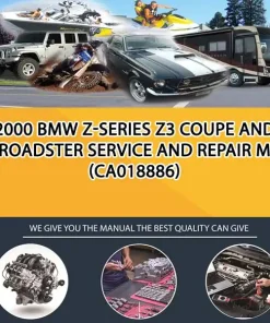 2000 Bmw Z-Series Z3 Coupe And Roadster Service And Repair M (CA018886)