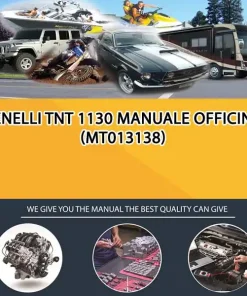 Benelli Tnt 1130 Manuale Officina (MT013138)
