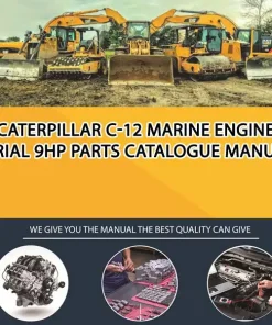 Caterpillar C-12 Marine Engine Serial 9HP Parts Catalogue Manual