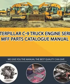 Caterpillar C-9 Truck Engine Serial MFF Parts Catalogue Manual