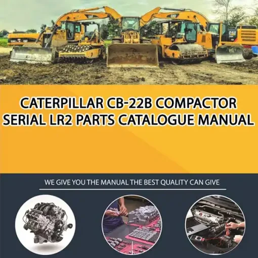 Caterpillar Cb-22B Compactor Serial LR2 Parts Catalogue Manual
