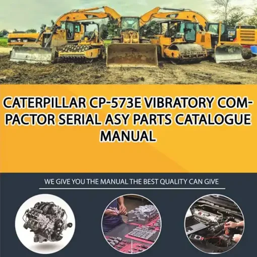 Caterpillar Cp-573E Vibratory Compactor Serial ASY Parts Catalogue Manual