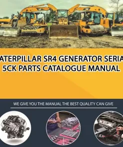 Caterpillar Sr4 Generator Serial 5CK Parts Catalogue Manual