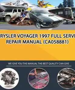 Chrysler Voyager 1997 Full Service Repair Manual (CA058881)