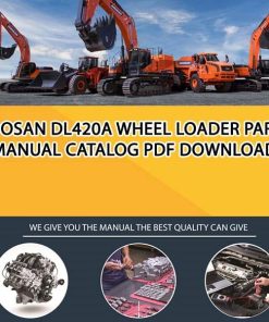 Doosan DL420A Wheel Loader Parts manual catalog PDF Download