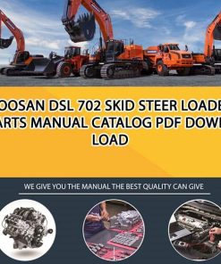 Doosan DSL 702 Skid Steer Loader Parts manual catalog PDF Download