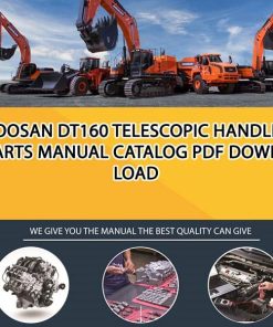 Doosan DT160 Telescopic Handler Parts manual catalog PDF Download