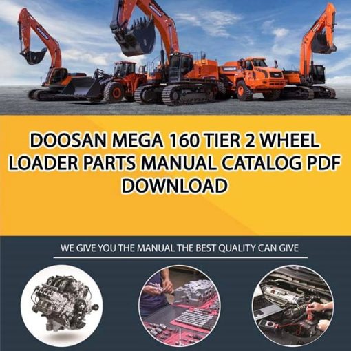 Doosan MEGA 160 TIER 2 Wheel Loader Parts manual catalog PDF Download