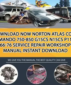 Download Now Norton Atlas Commando 750-850 G15Cs N15Cs P11 66-76 Service Repair Workshop Manual Instant Download (MT030701)
