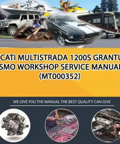Ducati Multistrada 1200S Granturismo Workshop Service Manual (MT000352)