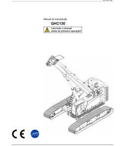 Grove GHC130 Portuguese Workshop Repair Service Manual PDF Download