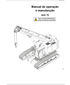 Grove GHC75 Portuguese Operators and Maintenance Manual PDF Download